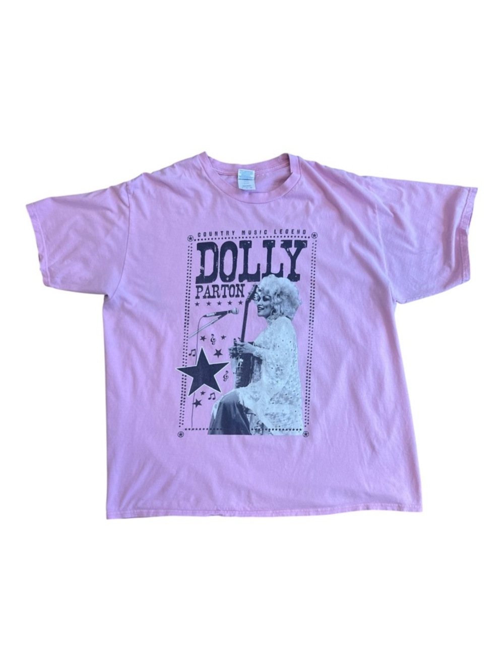Dolly Parton Bright Pink T Shirt Size XL Women